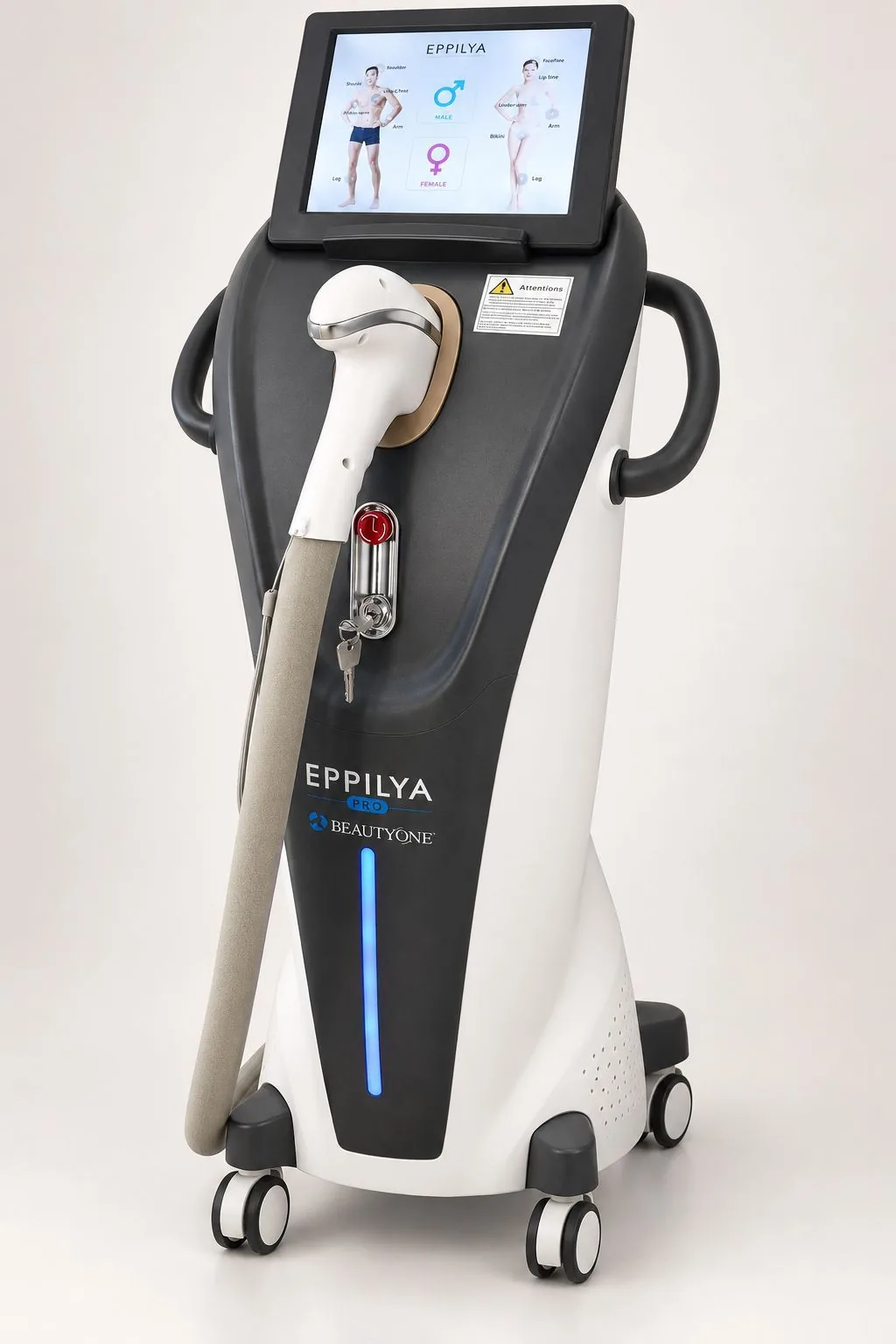 Aparat profesional de epilare definitivă cu laser diodă 808 nm